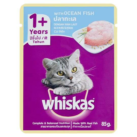 whiskas ocean fish 85g